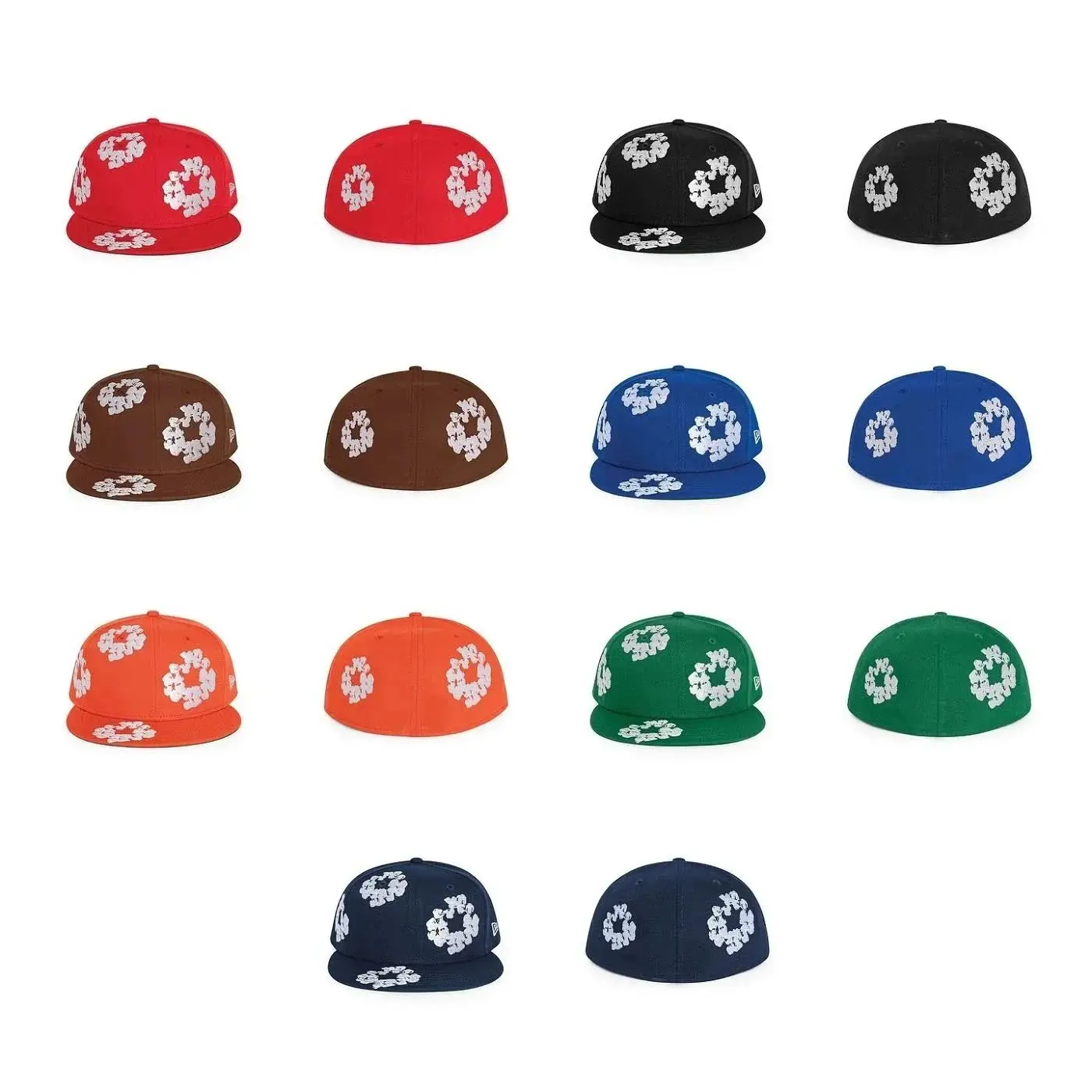 DENIM TEARS Wreath Pattern Cap [7 styles]