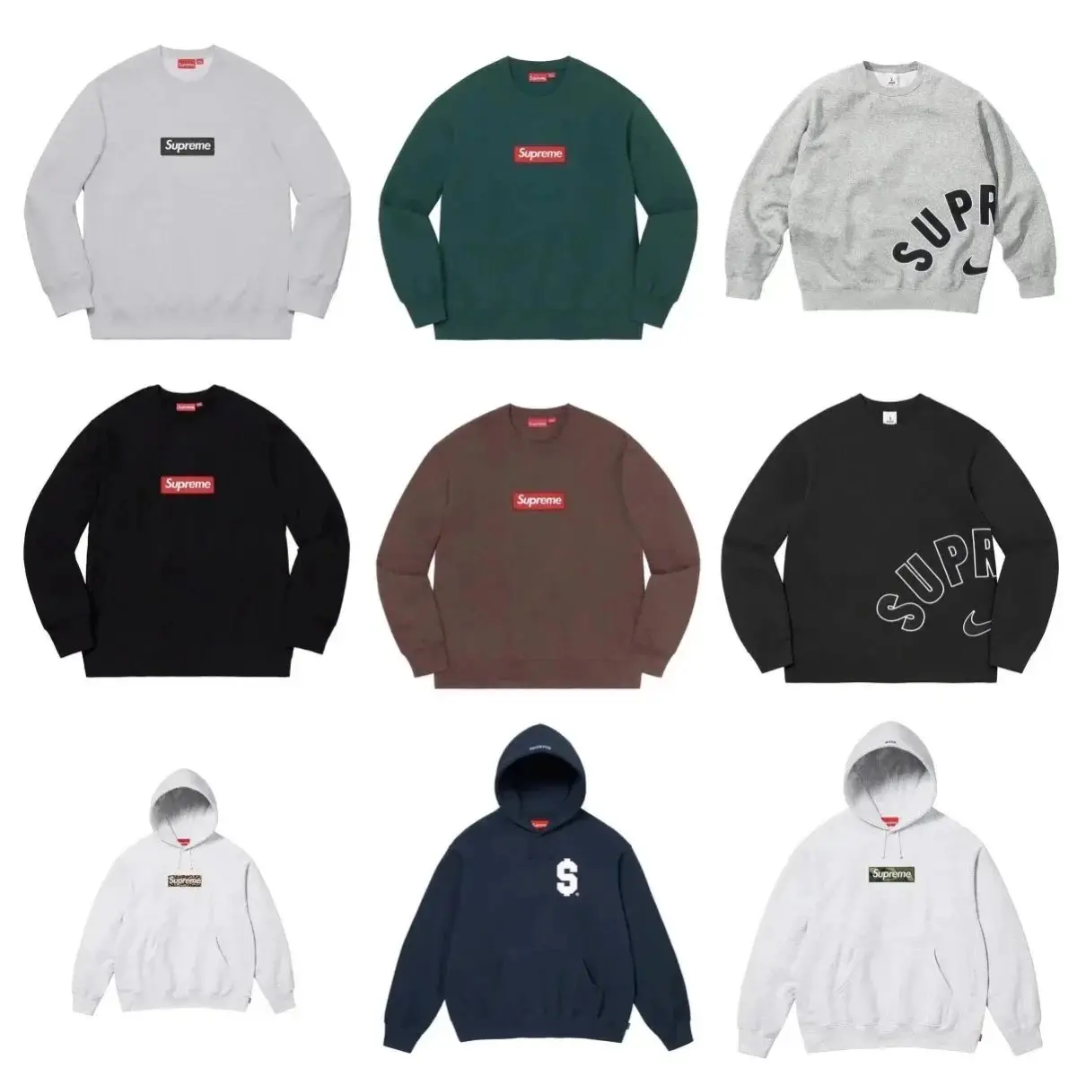 Supreme Box Logo/Wordmark Hoodie [32 styles] 3